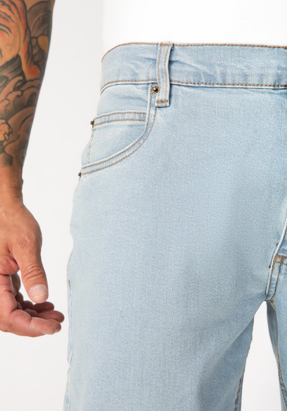 Джинсы стрейч Моррис шир.  580, рис. 4