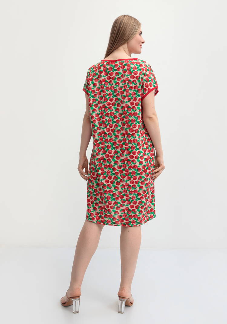 Сорочка женская Ягода-малинка шир.  750, рис. 3