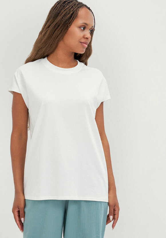 Футболка базовая со спущенным плечом шир.  580, рис. 12