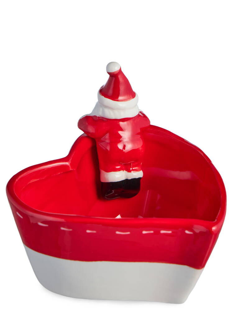 Салатник в форме сердца Новогодний подарок шир.  750, рис. 3