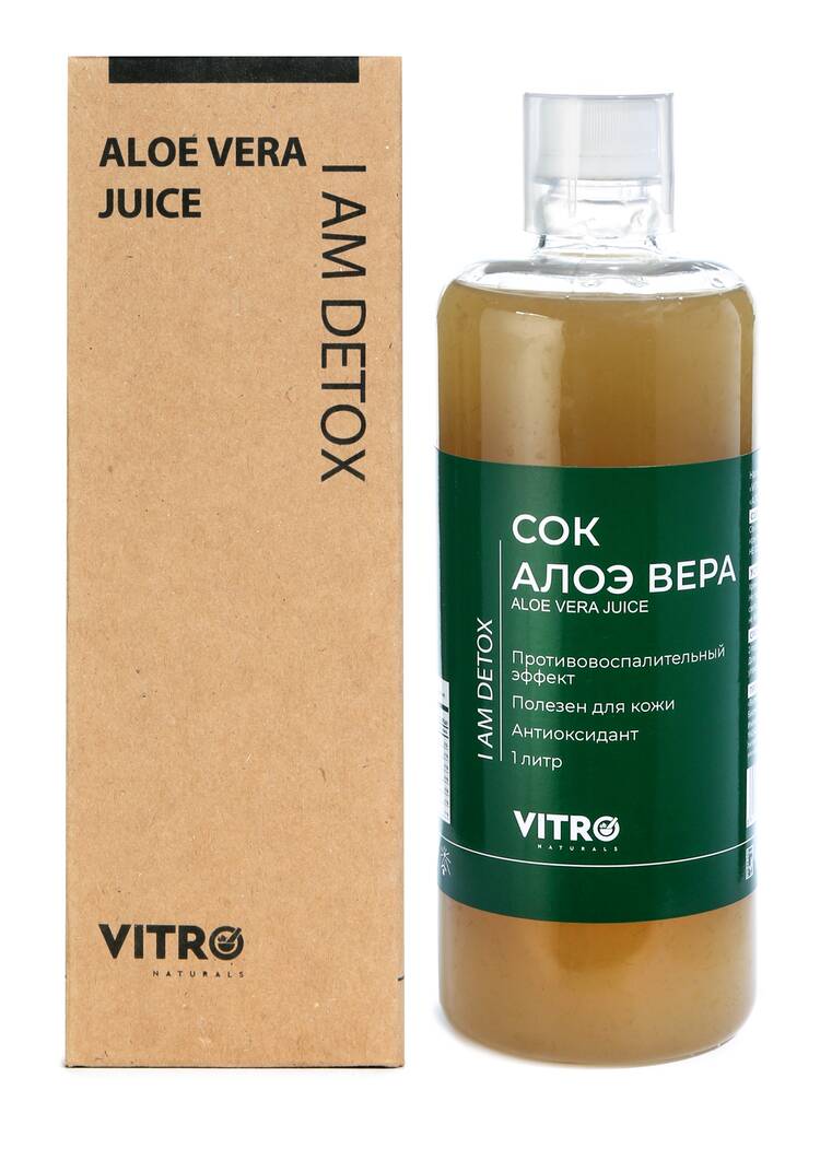 Сок Алоэ Вера с витамином Е шир.  750, рис. 3
