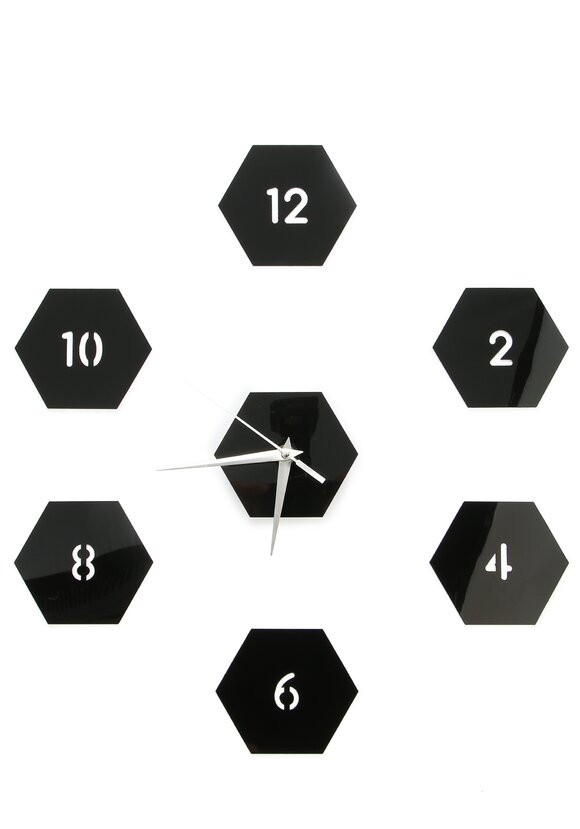 Часы настенные 3D Соты шир.  580, рис. 6