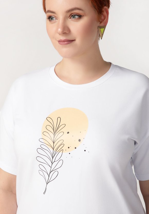 Футболка Базовая красота шир.  580, рис. 14