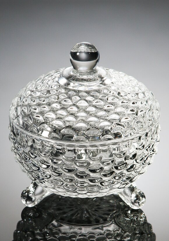 Ваза с крышкой Шарм шир.  580, рис. 1