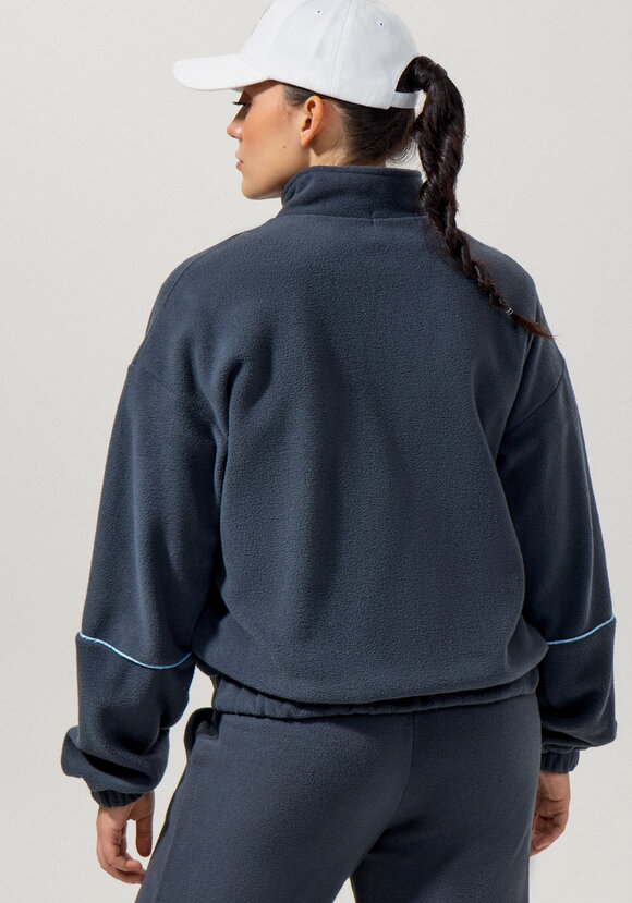 Толстовка из флиса с контрастной молнией шир.  580, рис. 17