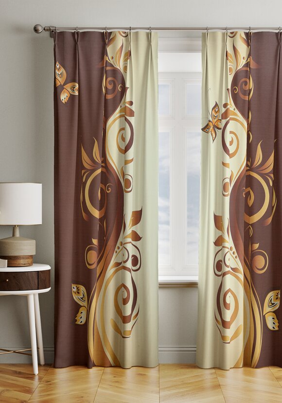 Комплект фотоштор Роскошь шир.  580, рис. 2