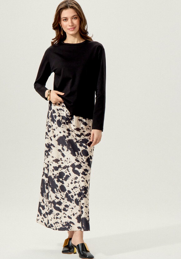 Лонгслив с круглым воротом из хлопка шир.  580, рис. 16