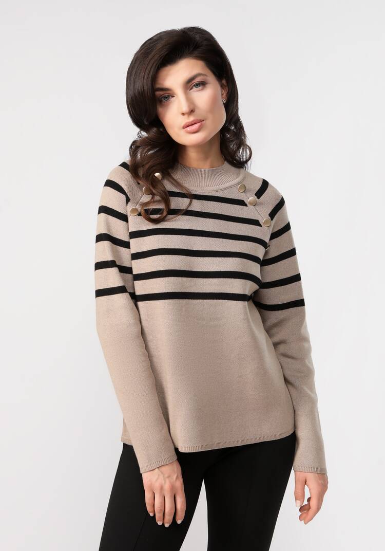 Джемпер-тельняшка в полоску шир.  750, рис. 16