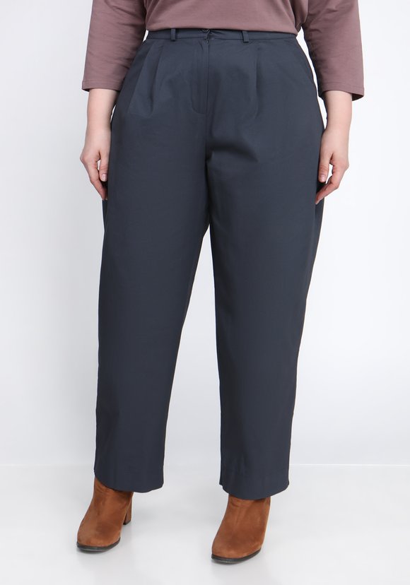 Брюки с защипами шир.  580, рис. 8