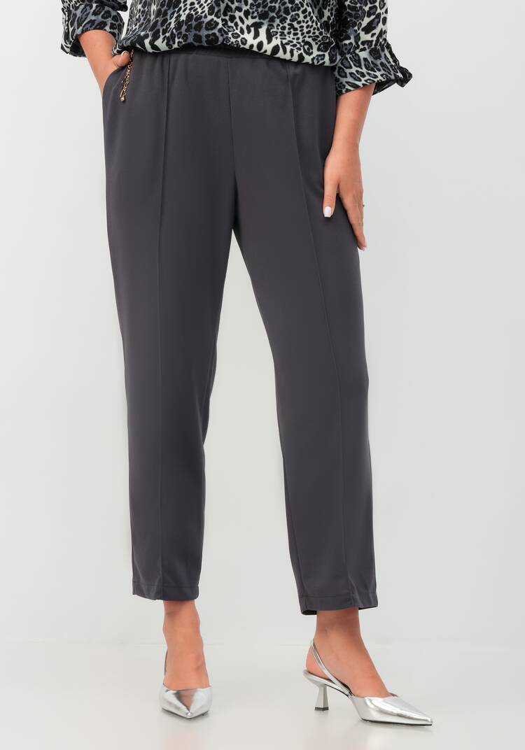 Брюки прямые на резинке по поясу шир.  750, рис. 10