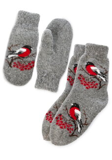 Комплект: носки и варежки Туана