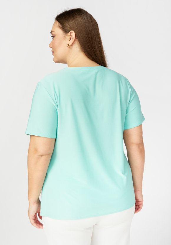 Футболка женская с коротким рукавом шир.  580, рис. 2