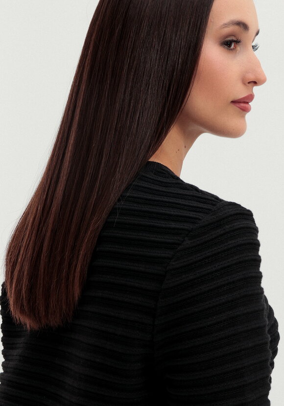 Пиджак в полоску на металлических пуговицах шир.  580, рис. 15