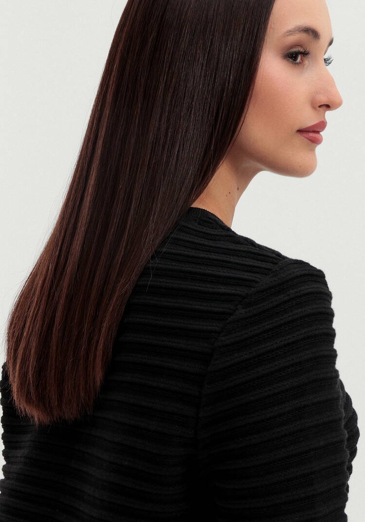 Пиджак в полоску на металлических пуговицах шир.  750, рис. 15