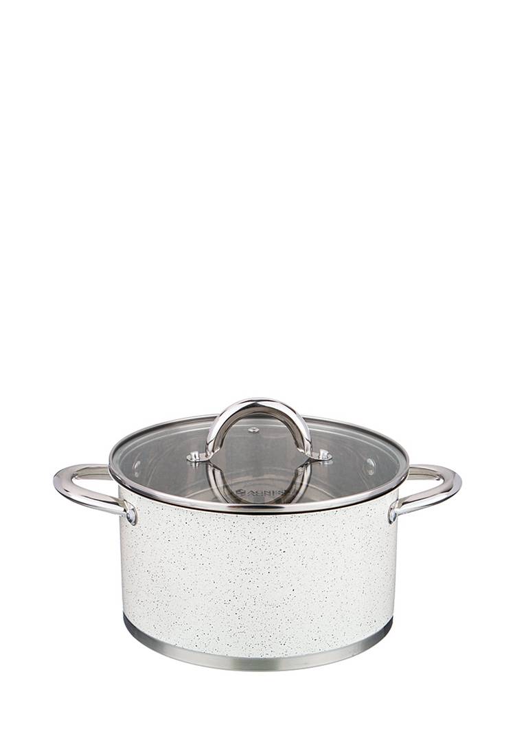 Кастрюля со стеклянной крышкой серия Мрамор шир.  750, рис. 7