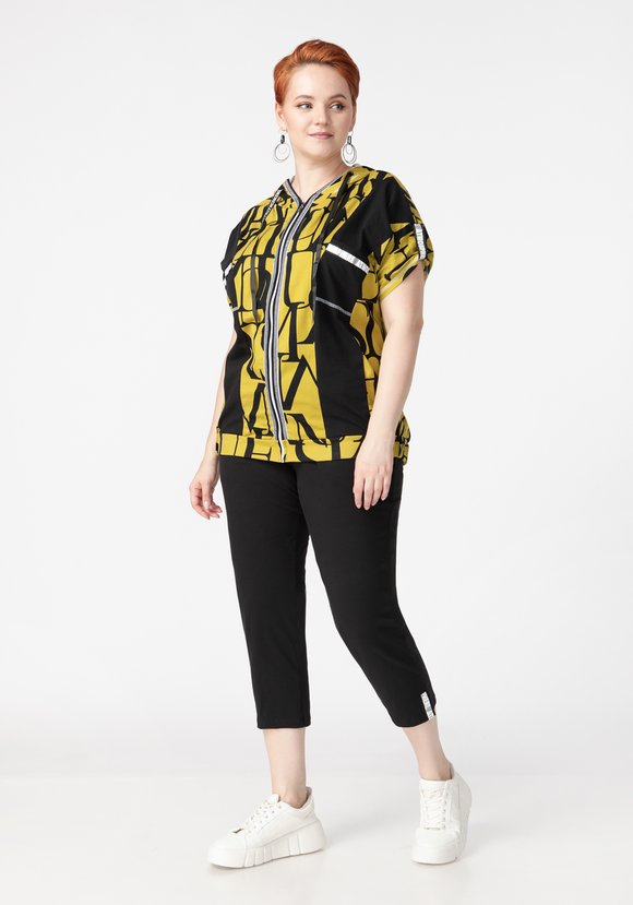 Костюм Стильный образ шир.  580, рис. 1