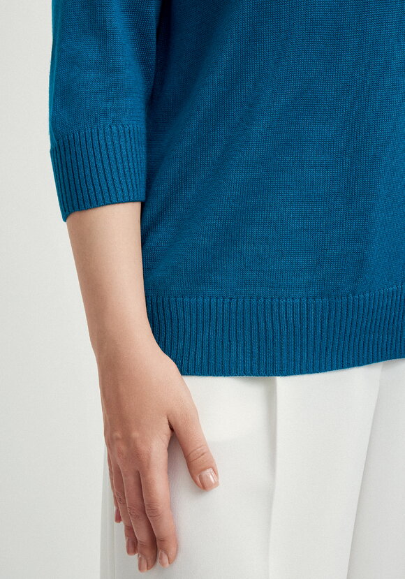 Джемпер-водолазка с рукавом 3/4 шир.  580, рис. 22