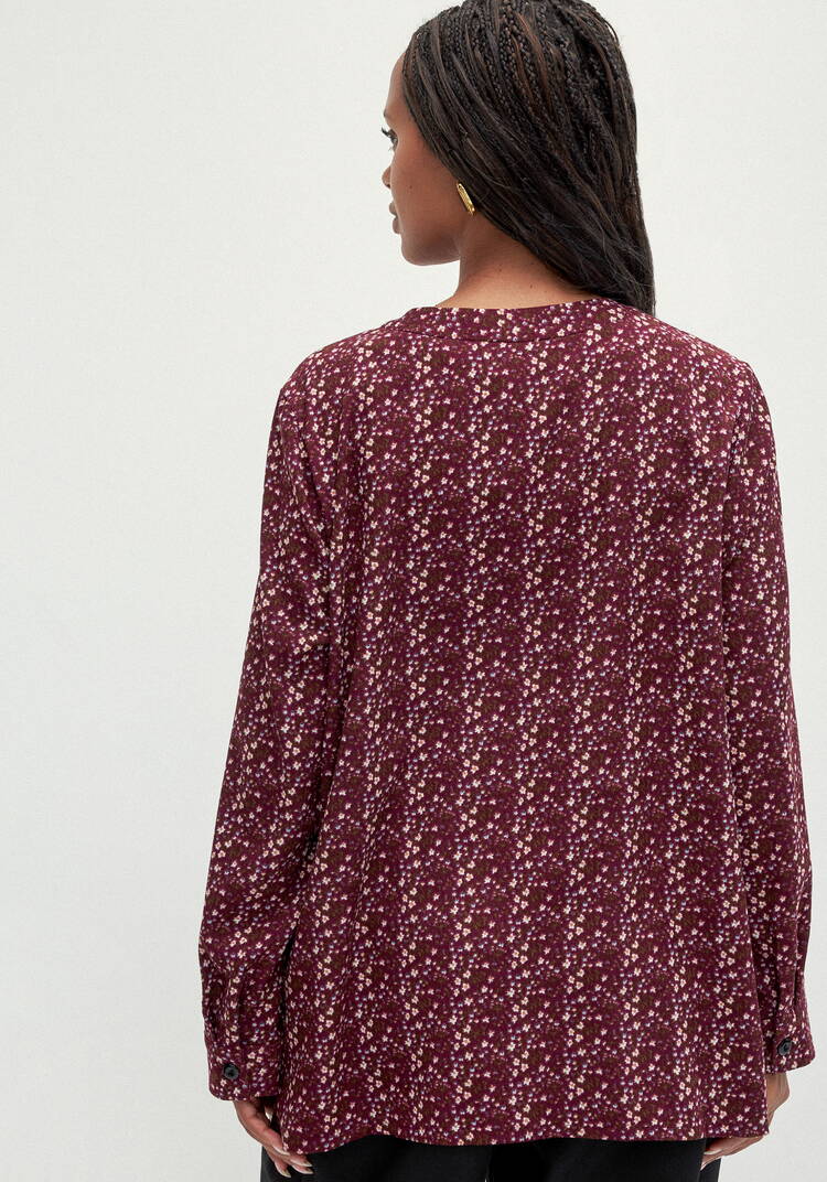 Блуза с оригинальными застежками шир.  750, рис. 3