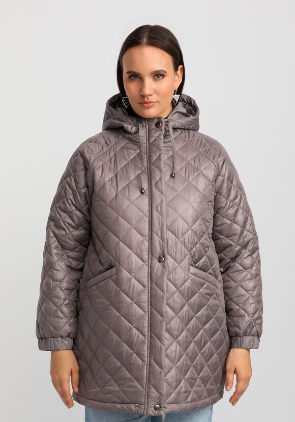 Куртка оверсайз из оригинальной ткани шир.  580, рис. 15