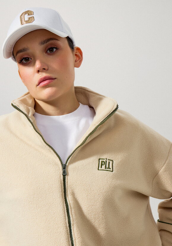 Толстовка из флиса с контрастной молнией шир.  580, рис. 5