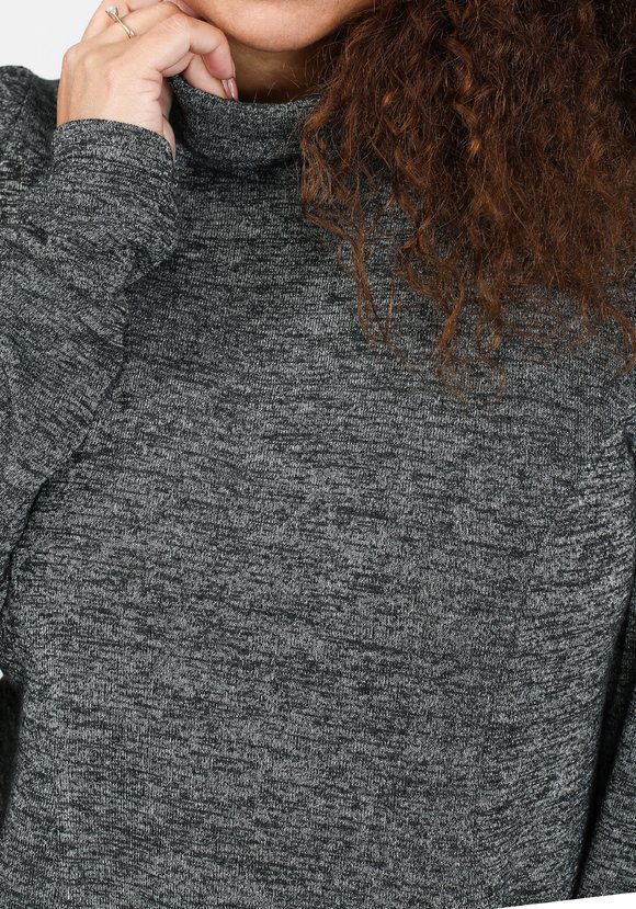 Водолазка со сборкой на плече шир.  580, рис. 3