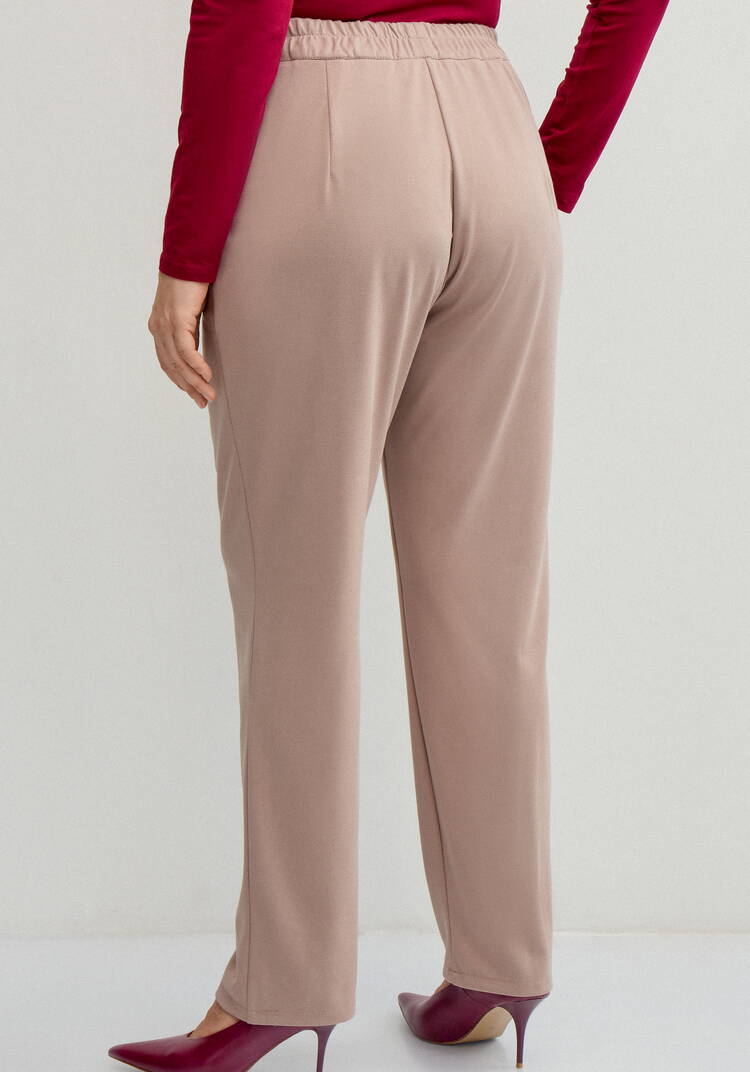 Брюки классические с карманами Белла шир.  750, рис. 3