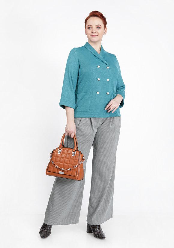 Жакет трикотажный шир.  580, рис. 1