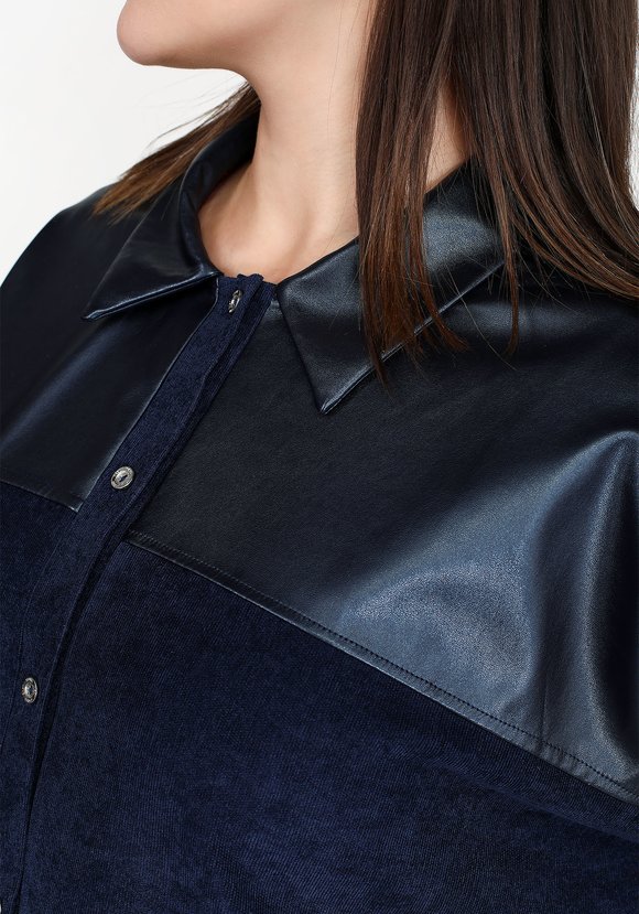 Рубашка Яркая индивидуальность шир.  580, рис. 12