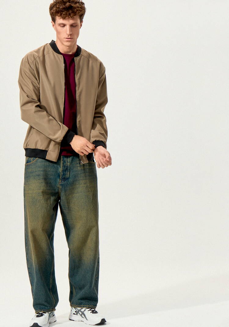 Бомбер мужской на молнии шир.  750, рис. 27