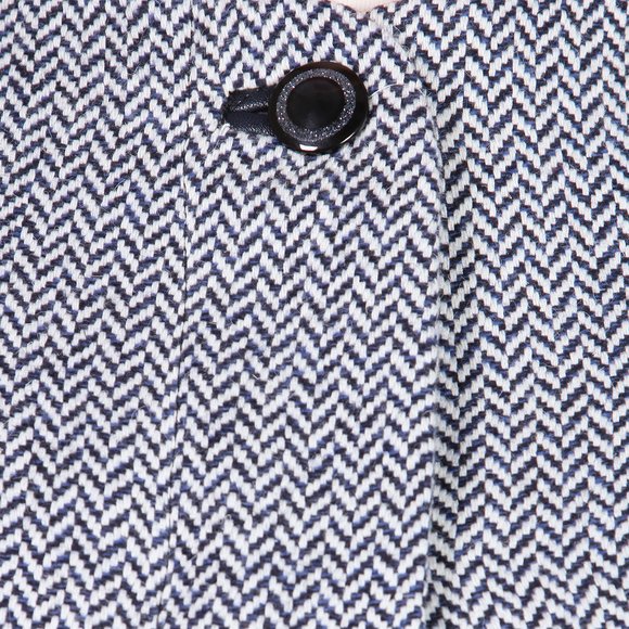 Пальто с контрастными рукавами шир.  580, рис. 7