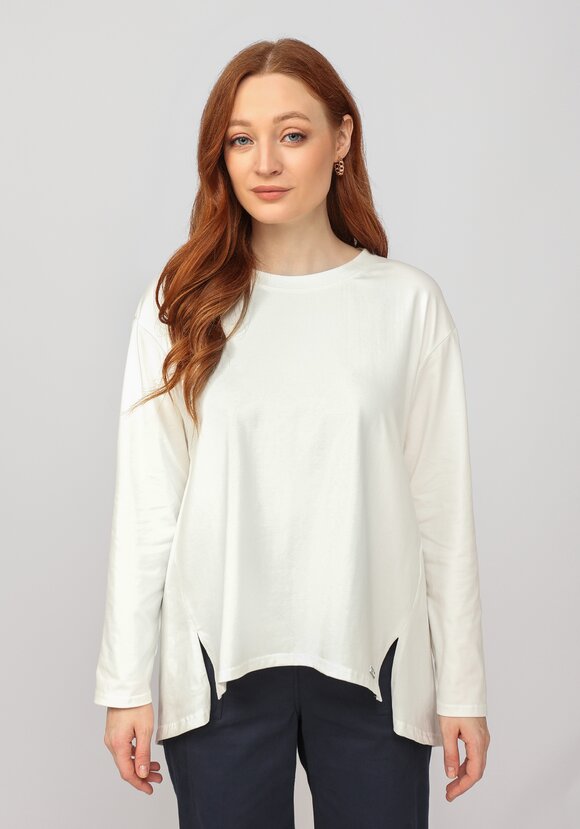 Туника свободного силуэта с разрезами шир.  580, рис. 4