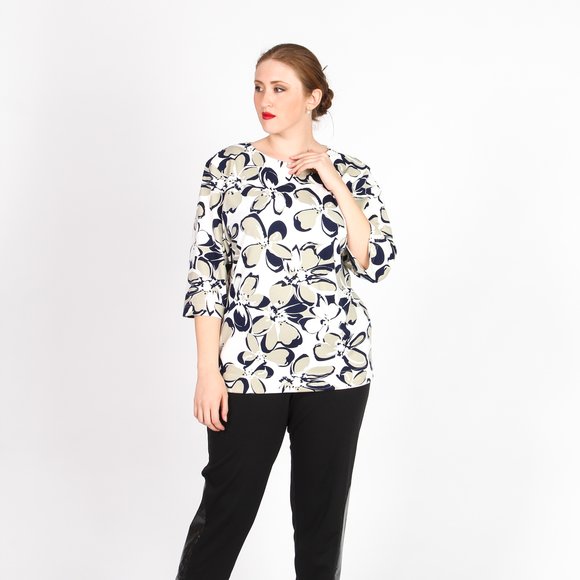 Блуза со свободными рукавами шир.  580, рис. 2