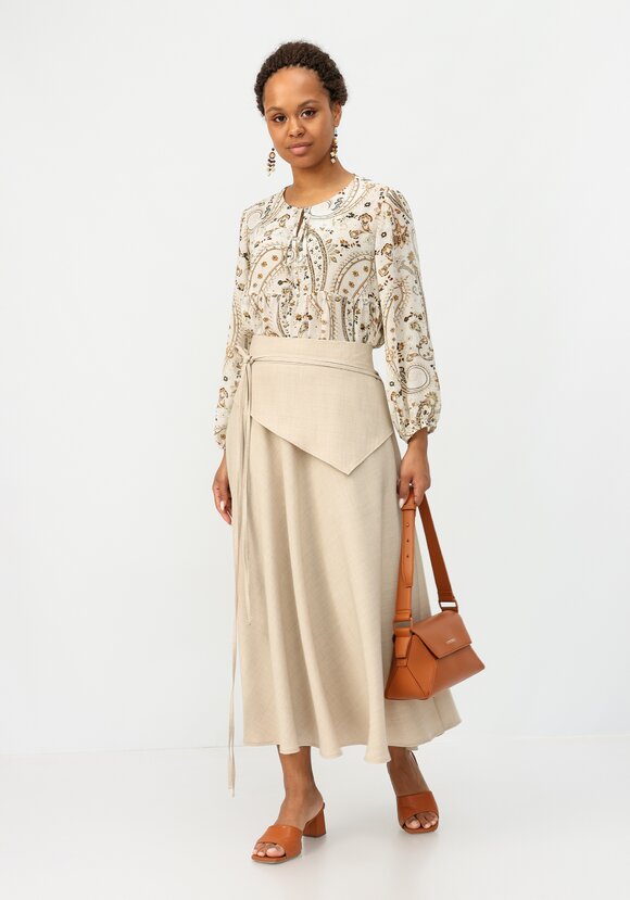 Юбка полусолнце шир.  580, рис. 8