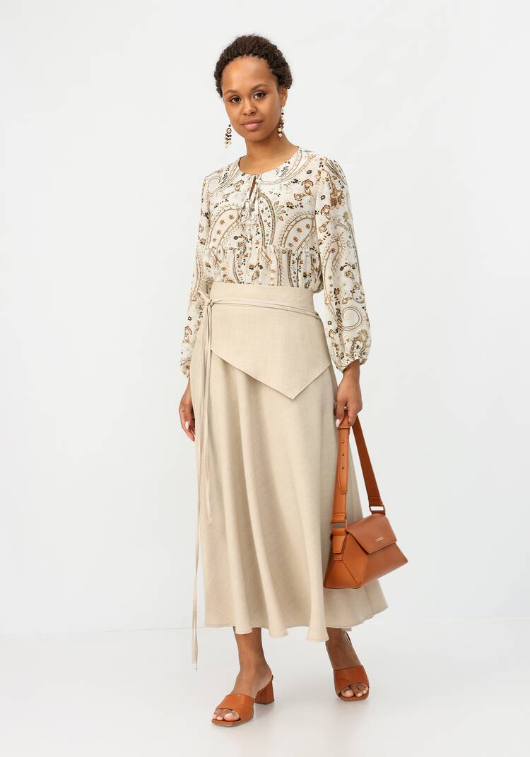 Юбка полусолнце шир.  750, рис. 8