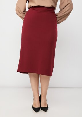 Юбка классическая прямая