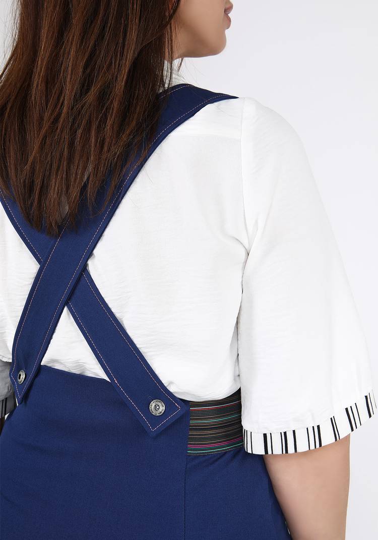 Сарафан джинсовый на пуговицах шир.  750, рис. 8