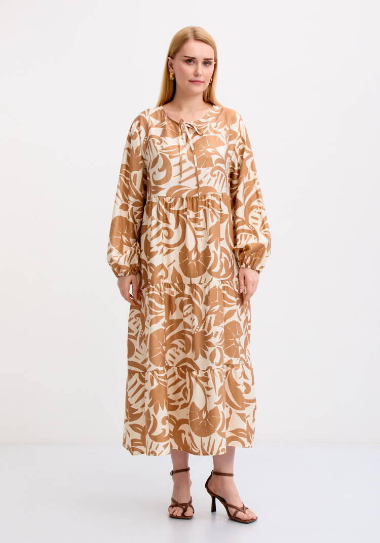 Платье расклешенного силуэта шир.  750, рис. 16