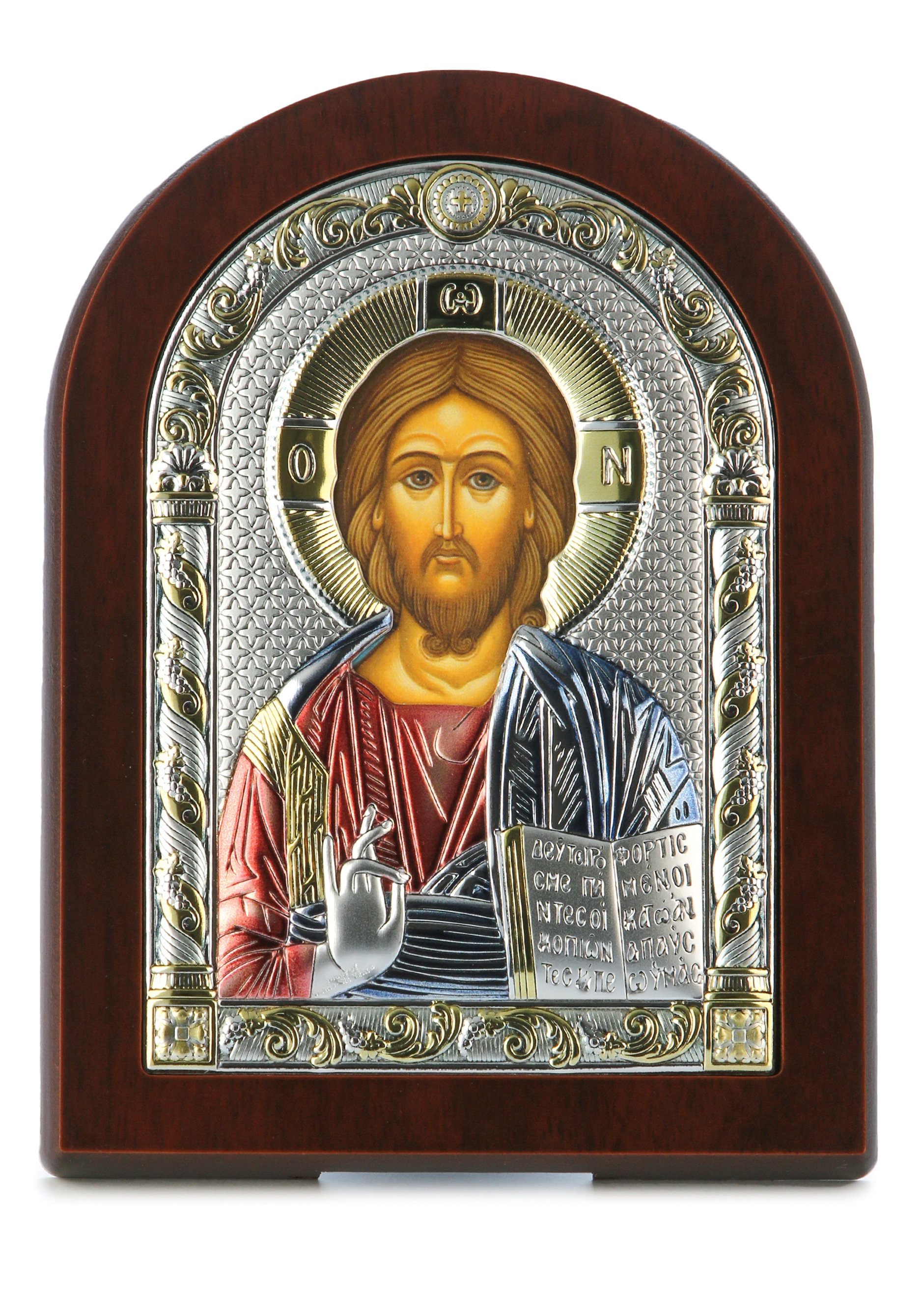 Икона "Византийский образ" АргентА, цвет вседержитель