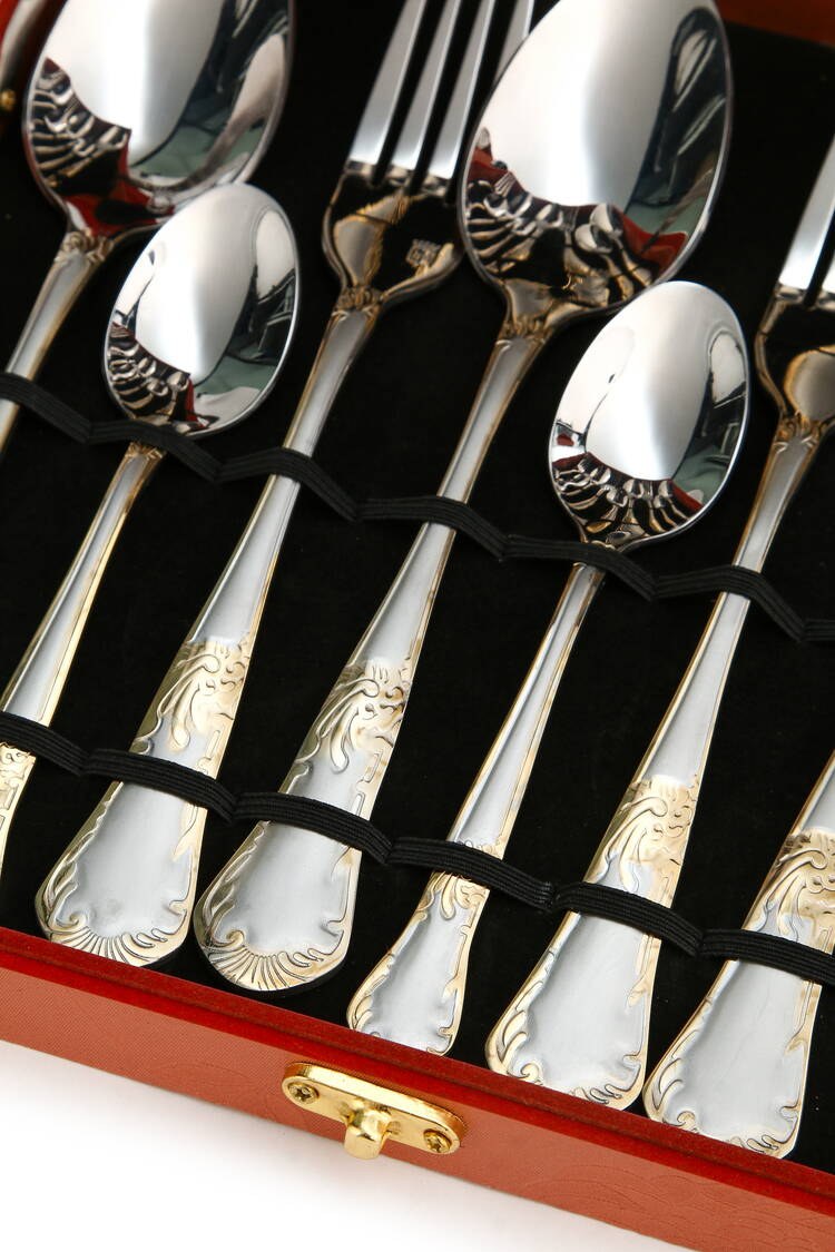 Набор столовых приборов Империя 18пр. шир.  750, рис. 19