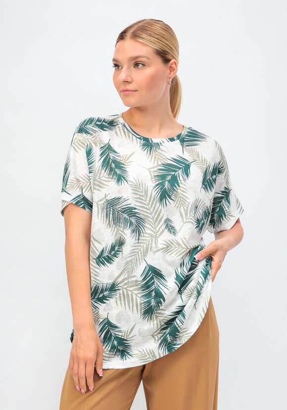 Футболка со стразами Нелли шир.  580, рис. 11