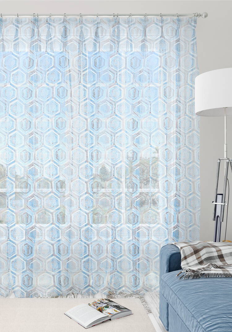 Тюль Галактика шир.  750, рис. 6