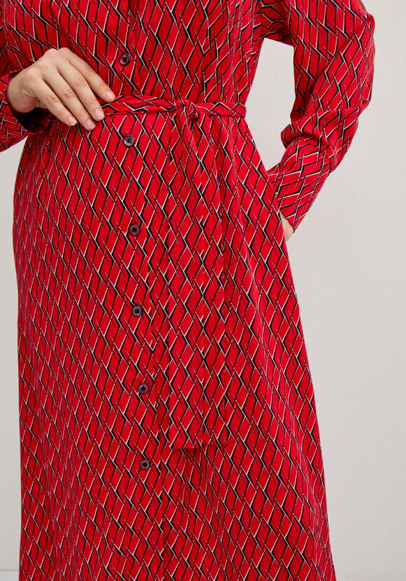 Платье рубашка с отложным воротником шир.  580, рис. 6