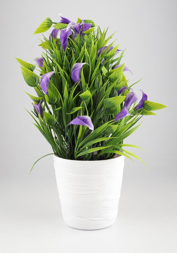 Искусственное домашнее растение в кашпо шир.  580, рис. 5