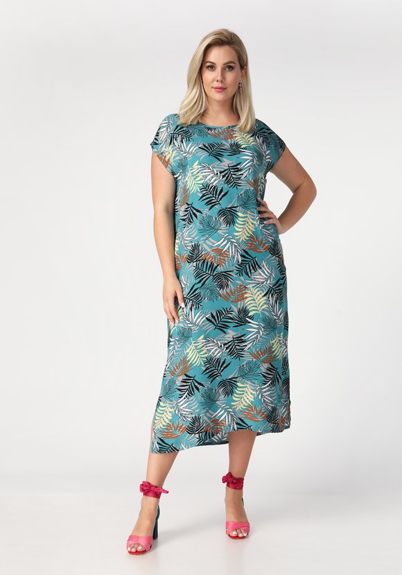 Платье прямого кроя оверсайз шир.  580, рис. 1