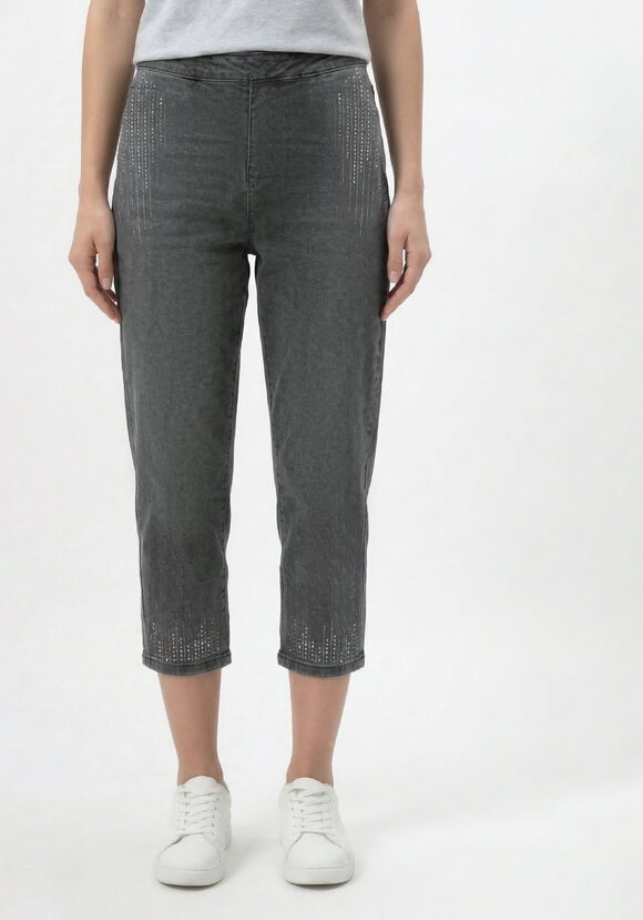 Брюки 7/8 со стразами шир.  580, рис. 16