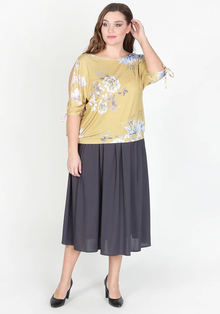 Блуза Нежное дыхание шир.  750, рис. 5