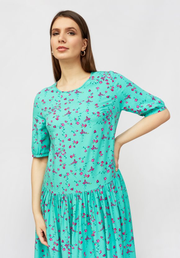 Платье женское с заниженной талией Лиана шир.  580, рис. 8