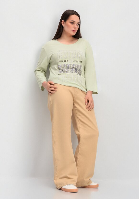 Лонгслив с декором из страз шир.  580, рис. 43