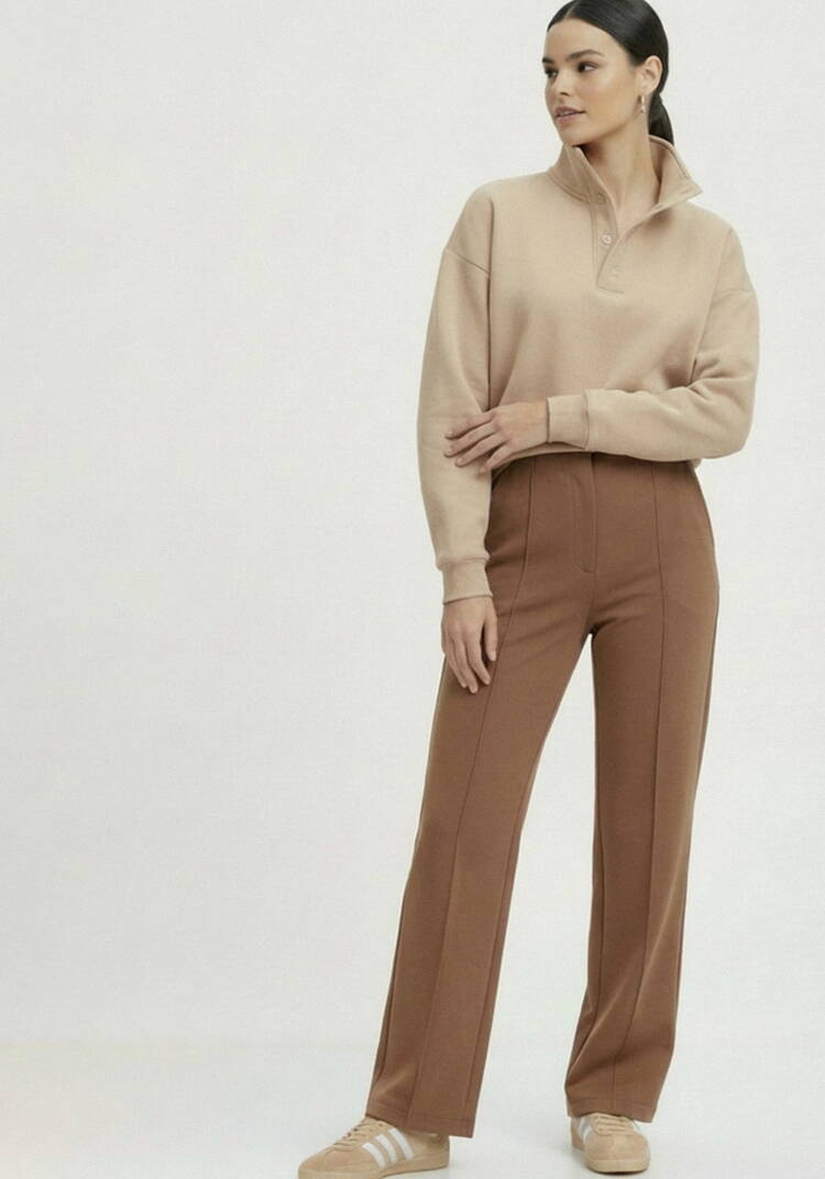 Брюки прямые с стрелками шир.  750, рис. 14