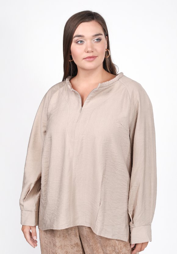 Блуза свободного силуэта с рукавом реглан шир.  580, рис. 5